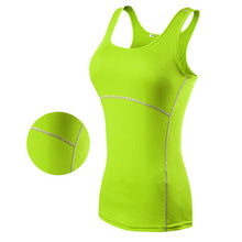 Load image into Gallery viewer, Yoga Shirts Women Sexy Gym Sportswear Vest Fitness tight Quick Dry
