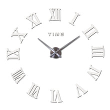 Load image into Gallery viewer, Wall Clock New creative large acrylic mirror    quartz watch Single Face clocks modern home decoration living room stickers
