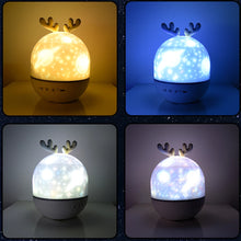 Load image into Gallery viewer, Night Lamp Projector Starry Sky Night Light Projector Bedroom Decor Bluetooth Rotating Music Children's Night Light Kids Gift
