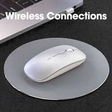 Load image into Gallery viewer, Wireless Mouse Computer Bluetooth Mouse Silent PC Mause Rechargeable Ergonomic Mouse 2.4Ghz USB Optical Mice For Laptop PC
