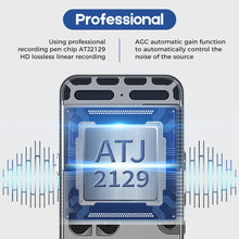 Load image into Gallery viewer, Noise Reduction Digital Voice Recorder Activated MP3 Player USB Charging Lossless Dictaphone LED Display  Recording Dictaphone
