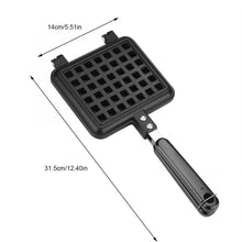 Load image into Gallery viewer, Non-Stick Waffles Maker Machine Kitchen Waffle Baking Mold Gas Pan Bubble Egg Cake Oven Breakfast Machine Cake Maker
