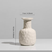 Load image into Gallery viewer, Nordic Style Flower Vase Women Body Half Face Flower Pot Vase Ceramic Art Crafts Bedroom Living Room Desktop Decoration

