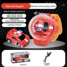 Load image into Gallery viewer, Novelty Mini Watch Control Car Cute RC Car Kids Game Interactive Toys For Boys Girl Birthday Christmas Watch Gift RC Tank Toy
