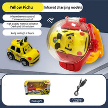 Load image into Gallery viewer, Novelty Mini Watch Control Car Cute RC Car Kids Game Interactive Toys For Boys Girl Birthday Christmas Watch Gift RC Tank Toy
