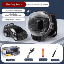 Load image into Gallery viewer, Novelty Mini Watch Control Car Cute RC Car Kids Game Interactive Toys For Boys Girl Birthday Christmas Watch Gift RC Tank Toy
