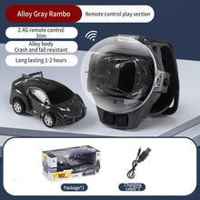 Load image into Gallery viewer, Novelty Mini Watch Control Car Cute RC Car Kids Game Interactive Toys For Boys Girl Birthday Christmas Watch Gift RC Tank Toy
