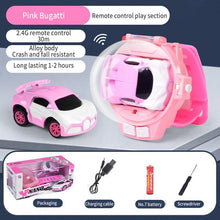Load image into Gallery viewer, Novelty Mini Watch Control Car Cute RC Car Kids Game Interactive Toys For Boys Girl Birthday Christmas Watch Gift RC Tank Toy
