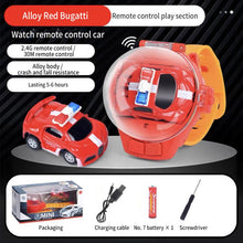 Load image into Gallery viewer, Novelty Mini Watch Control Car Cute RC Car Kids Game Interactive Toys For Boys Girl Birthday Christmas Watch Gift RC Tank Toy

