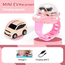 Load image into Gallery viewer, Novelty Mini Watch Control Car Cute RC Car Kids Game Interactive Toys For Boys Girl Birthday Christmas Watch Gift RC Tank Toy
