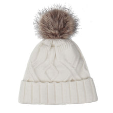 Load image into Gallery viewer, Ozero Autumn and Winter Knitted Hat Keep Warm Pure Color Korean Women Jacquard Winter Fashion Hat
