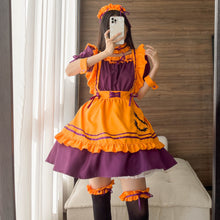 Load image into Gallery viewer, Halloween Maid Cosplay Maid Restaurant Maid Anime Costume Embroidered Halloween Costume
