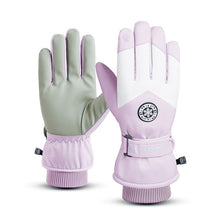 Load image into Gallery viewer, Fleece-Lined Thickened Cotton Warm Male Student Cycling Mountaineering Waterproof Cold-Proof Windproof Gloves
