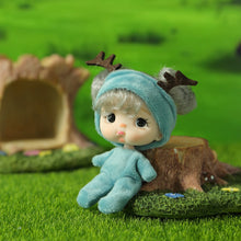 Load image into Gallery viewer, Ob11 Doll Pajamas Diary 11cm Mini Confused Doll Barbie Doll Toy
