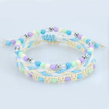 Load image into Gallery viewer, Teenagers Colorful Beads Bracelet Waterproof Wax Line
