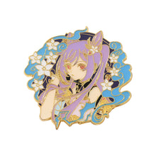 Load image into Gallery viewer, Cartoon Anime Game Derivative Golden M Badge Original God Brooch Sweet Rain Wendi Eye of God Carved Sunny Brooch
