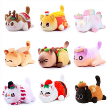 Load image into Gallery viewer, Christmas Cat Plush Animal Toy Angel Cat Plush Doll Children Doll Soft Pillow
