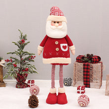 Load image into Gallery viewer, Christmas Decorations 72cm Retractable Santa Claus Snowman Elk Figurine Doll Scene Layout Ornaments
