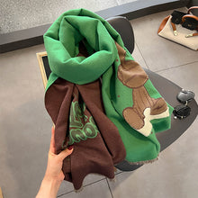 Load image into Gallery viewer, 2023 Winter New Artificial Cashmere Scarf F Letter All-Matching Long Tassel Shawl Fashion Thickened Scarf
