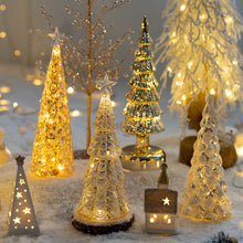 Load image into Gallery viewer, Christmas Ornament Decorative Glass Household Desk Decoration Glowing Night Lights Ins Decoration Gift
