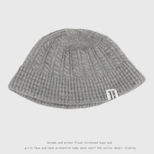 Load image into Gallery viewer, Hat Female Autumn and Winter Korean Ins All-Matching Woolen Hat Beanie Hat Winter Warm Ear Protection Big Head Knitted Hat Men
