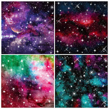 Load image into Gallery viewer, 12 Sheets/Pack DIY Album Clipbook Paper Journal Material Paper Book Background Paper 6-Inch Pattern Sticker Starry Sky Collection
