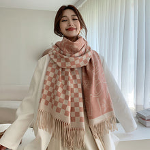 Load image into Gallery viewer, 2023 Winter New Artificial Cashmere Scarf F Letter All-Matching Long Tassel Shawl Fashion Thickened Scarf
