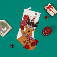Load image into Gallery viewer, Christmas Stockings Gift Bag Christmas Decorations Christmas Stockings Foot Sock Christmas Pendant Gift Bag
