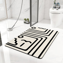 Load image into Gallery viewer, Bathroom Absorbent Mat Toilet Floor Mat Non-Slip Quick-Drying  Mats
