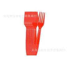 Load image into Gallery viewer, Christmas Decoration Supplies Tableware Paper Pallet Paper Cup Tissue New Year Party Layout Disposable Plastic Tablecloth
