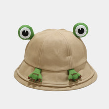 Load image into Gallery viewer, Cute Frog Hat Spring and Summer Korean Style All-Matching Fisherman Hat Student Cartoon Sun Protection Sun Hat Basin
