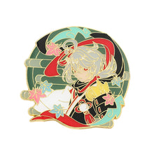 Load image into Gallery viewer, Cartoon Anime Game Derivative Golden M Badge Original God Brooch Sweet Rain Wendi Eye of God Carved Sunny Brooch
