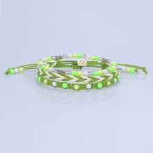 Load image into Gallery viewer, Teenagers Colorful Beads Bracelet Waterproof Wax Line
