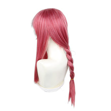 Load image into Gallery viewer, Chainsaw Man Machima Cos Wig Devil Hunter Chain Saw Man Cosplay Pink Twist Braid Wig
