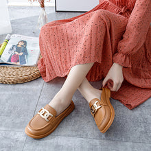 Load image into Gallery viewer, Closed Toe Sandals Women's Shoes Spring Fairy Style Flat Low Heel Slip-on Women's Shoes Fashion Flat for Outdoors Slippers

