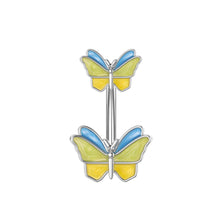 Load image into Gallery viewer, New Zircon Navel Stud Drop Oil Belly Ring Piercing Jewelry
