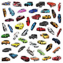 Load image into Gallery viewer, 50PCs Super Race Car Graffiti Stickers Modified Car Jdmracing Car Racing Cartoon Stickers
