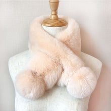 Load image into Gallery viewer, 2023 New Autumn and Winter Mink-like Wool Plush Scarf Korean Style Solid Color Imitation Rex Rabbit Plush Warm Scarf
