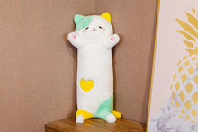 Load image into Gallery viewer, Large Cross-Border Long Three-Color Cat Plush Soft and Comfortable Toy Doll Pillow Prize Claw

