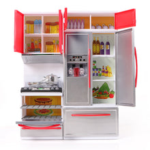 Load image into Gallery viewer, Children Play House Simulation Kitchen Tableware Set Boys and Girls Pink Cooking Kitchenware Combination Cooking Toy Gift
