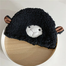 Load image into Gallery viewer, Japanese Style Students Sweet Cute Ears Little Sheep Hat Female Winter Plush Thickened Warm Lamb
