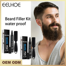 Load image into Gallery viewer, Beard Headline Filler Kit Waterproof Beard Pen Beard Painting Pen Beard Modeling Painting Brush
