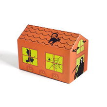 Load image into Gallery viewer, 10PCs Halloween  Candy Box Horror Small House Gift Box Nougat Biscuit Baking Packaging Box
