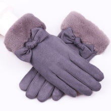 Load image into Gallery viewer, Winter Winter Fleece-Lined Thick Five Finger Warm-Keeping and Cold-Proof Cycling Korean Touch Screen Gloves
