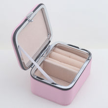 Load image into Gallery viewer, Jewelry Storage Box Small fresh cosmetic bag portable earrings Box
