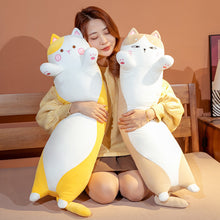 Load image into Gallery viewer, Long Pillow Plush Toy Doll Creative Gift Fat Cat Cute Bed Long Pillow
