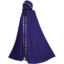 Load image into Gallery viewer, Hooded Cloak Medieval Renaissance 5-Color Cloak Halloween Cosplay Costume Film and Television Cos Clothing
