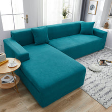 Load image into Gallery viewer, Polar Fleece Sofa Cover All-Inclusive Stretch Pure Color Thickened Modern Simple Imperial Concubine Cover Seat Cover Lazy Combination
