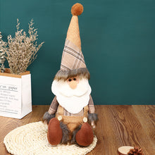 Load image into Gallery viewer, Santa Claus Doll Sitting Doll Window Decoration Christmas Elk Decoration Supplies Decoration Doll

