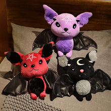 Load image into Gallery viewer, Dark Bat Doll Funny Trick Creative Plush Toy Cartoon Simulation Doll Doll
